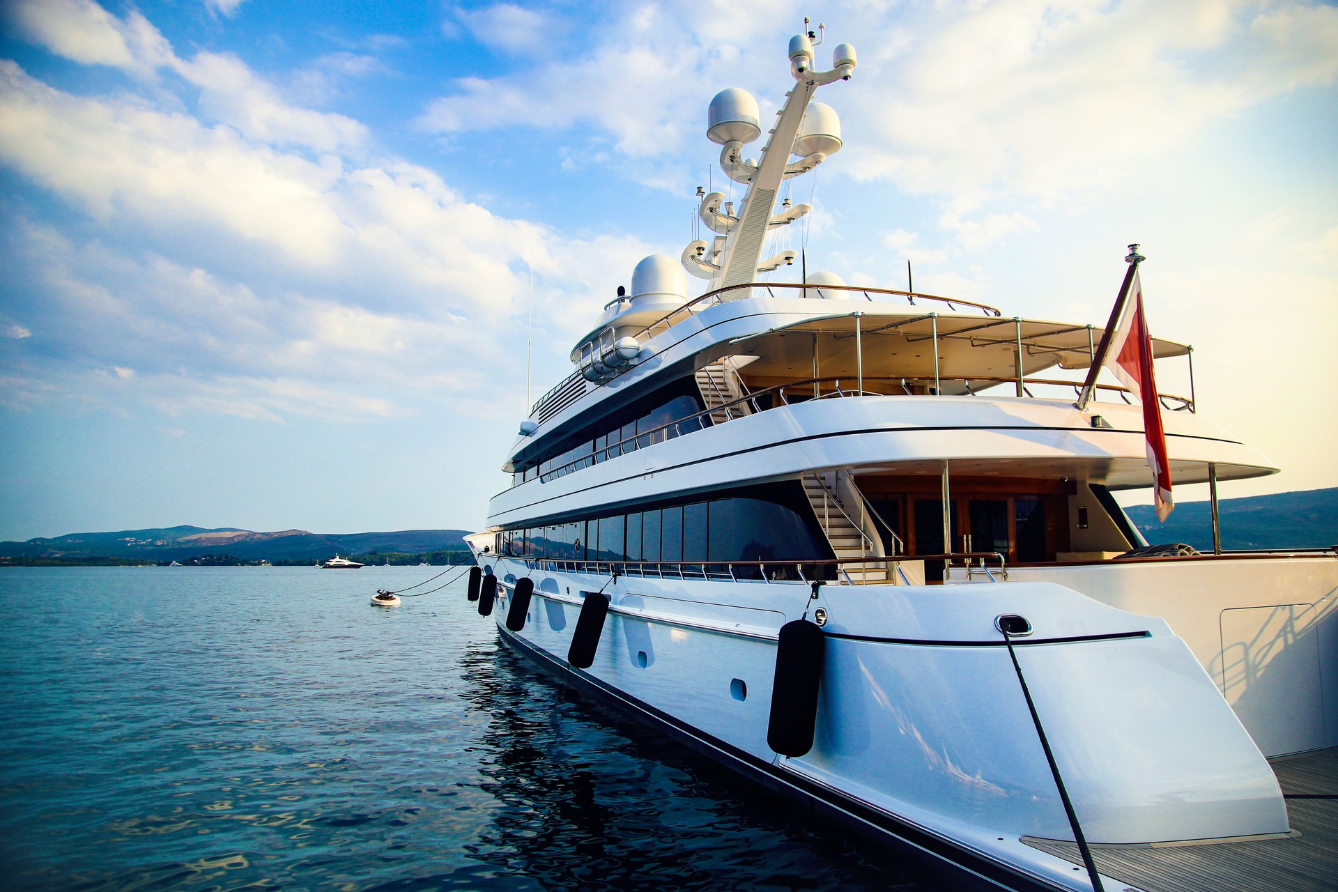 Luxury yacht